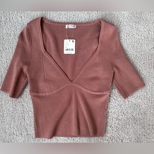 NWT Free People knit top size XS